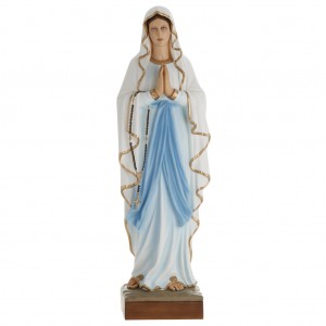 Estatua de Nuestra Señora de Lourdes 100 cm