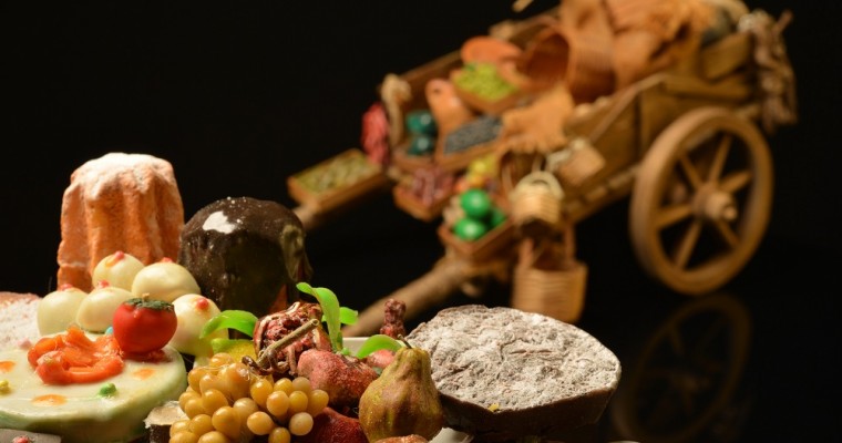 La belleza de los pequeños detalles: Comida en miniatura para tu pesebre