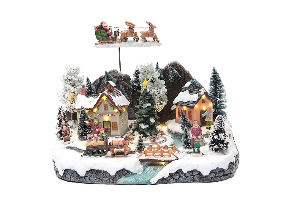 Los pueblos navideños en miniatura de Holyart