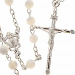 rosario plata madre perl cuenta
