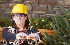 Decorar la casa para la Navidad en completa seguridad