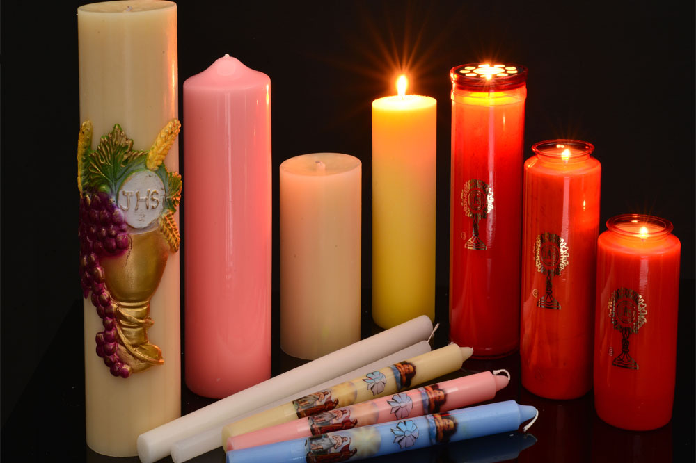 Como hacer preciosas velas de colores - How to make nice colors candles 