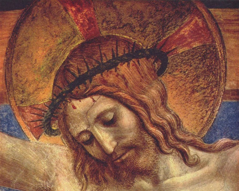 Cristo en la cruz - Obra de Fra Angelico - Museo de San Marcos