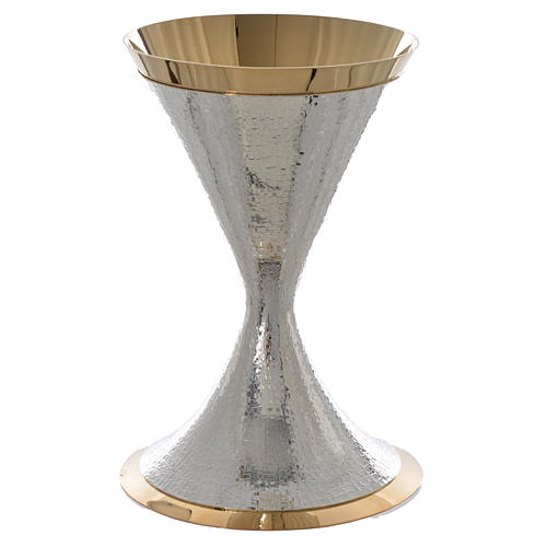Cáliz modelo Ventus metal dorado