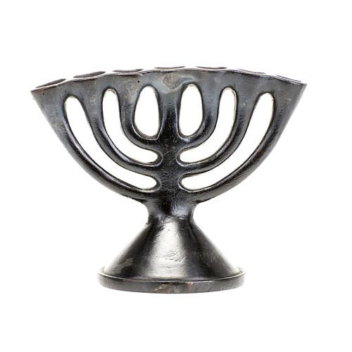 Portavelas menorah etiope