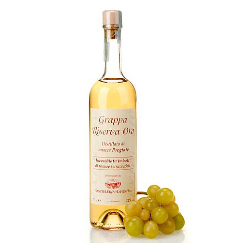 Grappa Reserva de Oro La Baita