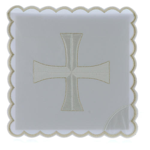 servicio altar algodon bordado