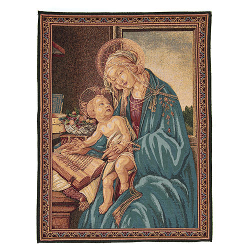 tapiz virgen del libro sandro botticelli