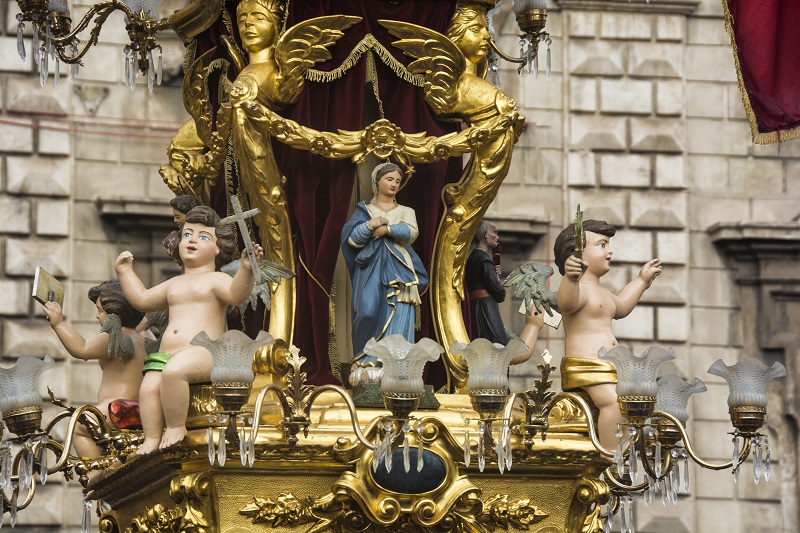 procesión de sant'agata