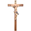 crucifijo cruz recta corpus madera