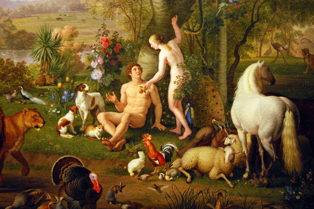 La historia de Adán y Eva