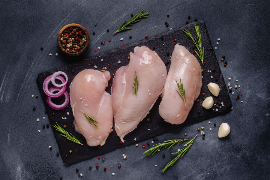 Filetes de pollo al romero