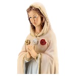 Estatua Virgen Rosa Mística resina