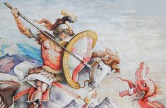 La leyenda de San Jorge y el dragon