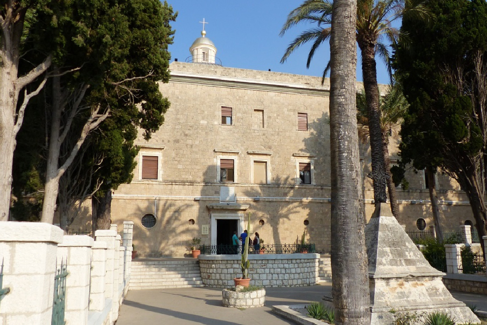 El monasterio de Stella Maris en el Monte Carmelo