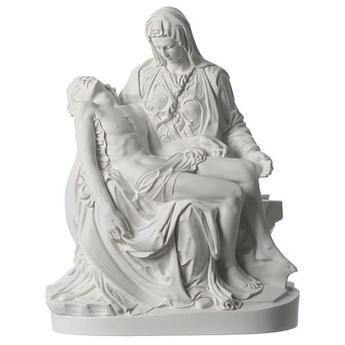 Estatua Piedad de Miguel angel marmol