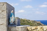 Santa Maria del Mar la Virgen hallada a la deriva en una playa