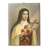 Cuadro sobre tela pictorica Santa Teresa del Nino Jesus