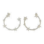 Pendientes plata 925 estrellass