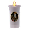  Vela Lumada imagen Virgen de Lourdes blanco