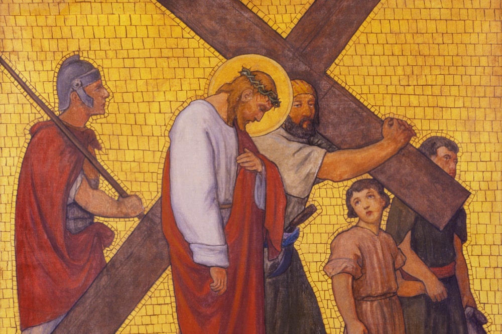 Simón de Cirene, el hombre que ayudó a Jesús a llevar la cruz