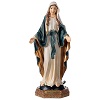 Virgen Inmaculada detalles oro estatua resina 30 cm