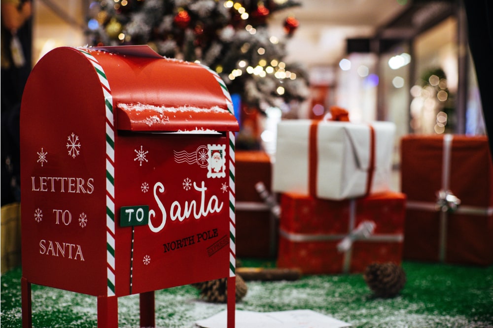 Carta a Papá Noel: puedes enviarla con nuestros buzones