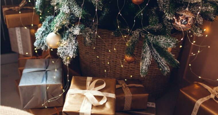 Falda cubre base para el árbol de Navidad: un toque extra de originalidad