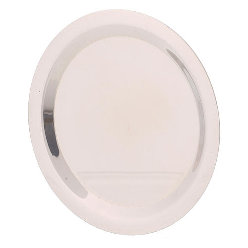 Plato d 10,5 cm acero recambio para aceites esenciales pebeteros