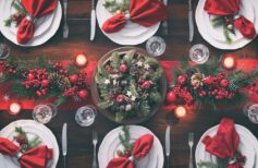 Poner la mesa en Navidad: muchas ideas, también hechas por ti