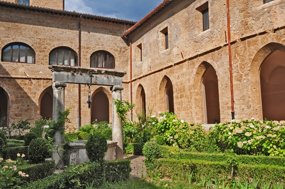 El monasterio de Santa Escolástica en Subiaco
