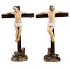 Estatuas de los dos ladrones en las cruces Pasión de Jesús 9 cm