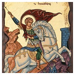 Icono San Jorge de capadocia