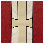 Casulla franja decorada lana 100% lurex Atelier Sirio