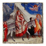 Huida a Egipto, Giotto, Linea Aurea Bodega Tifernate