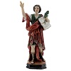 San Pancracio con la palma, estatua en resina