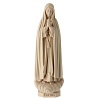 Virgen de Fátima Capelinha madera Val Gardena natural