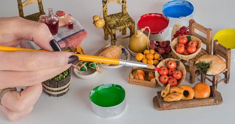 Modelado para belenes: artículos en miniatura y dónde encontrarlos