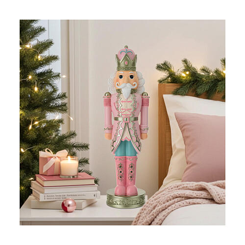 General cascanueces rosa resina 60 cm