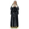 Santa Bernadette Soubirous estatua yeso