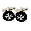 gemelos cruz de malta